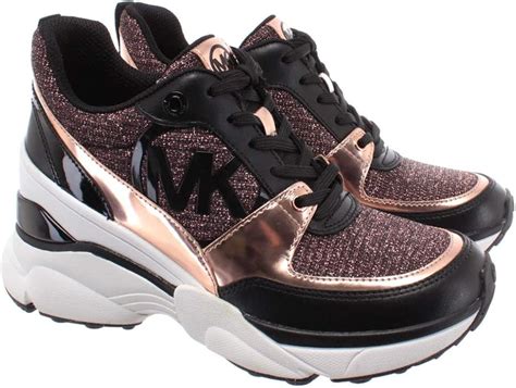 michael kors damen sneaker willa|michael kors rose gold sneakers.